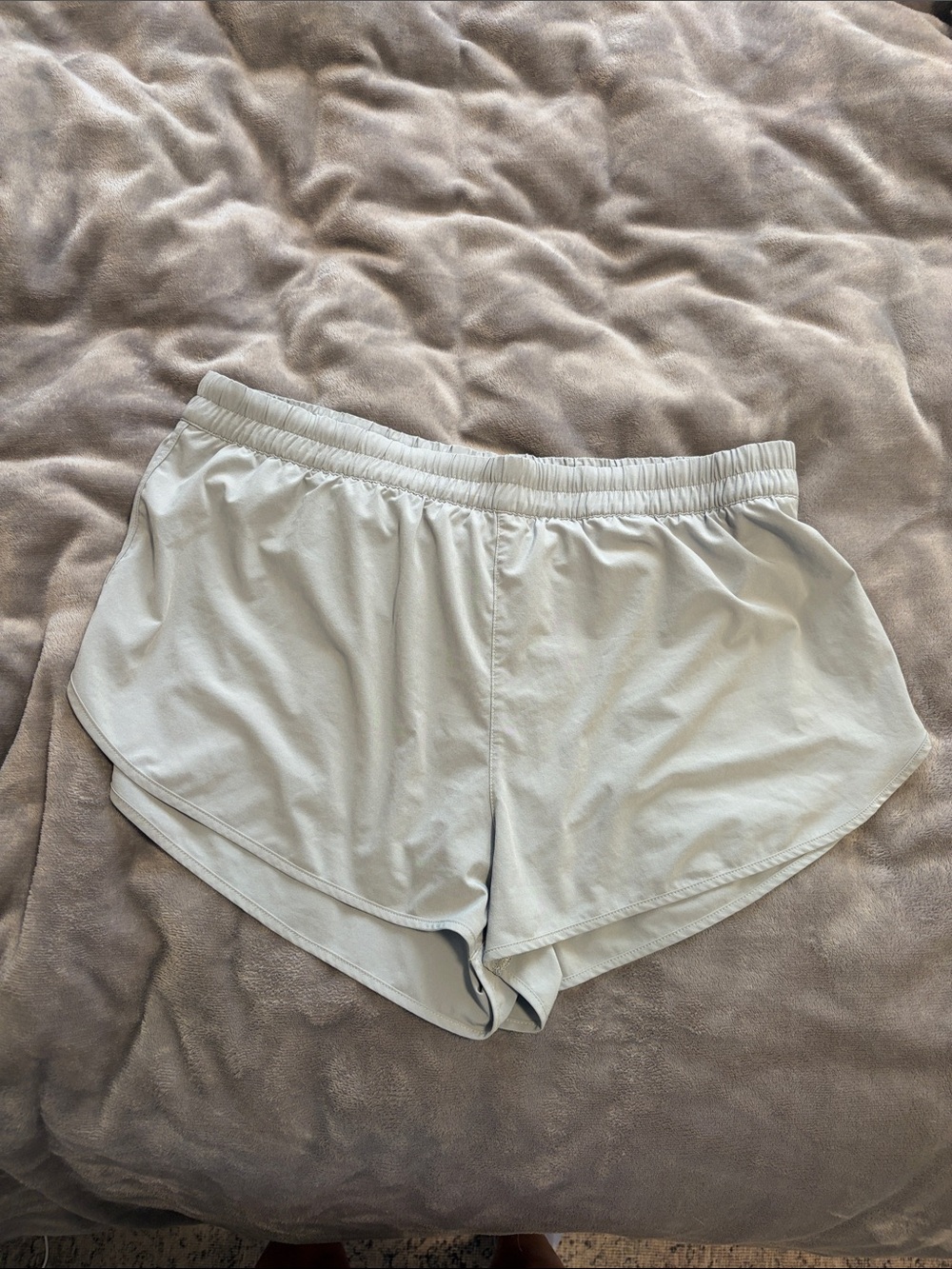Athleta Light blue gray Athletic Shorts